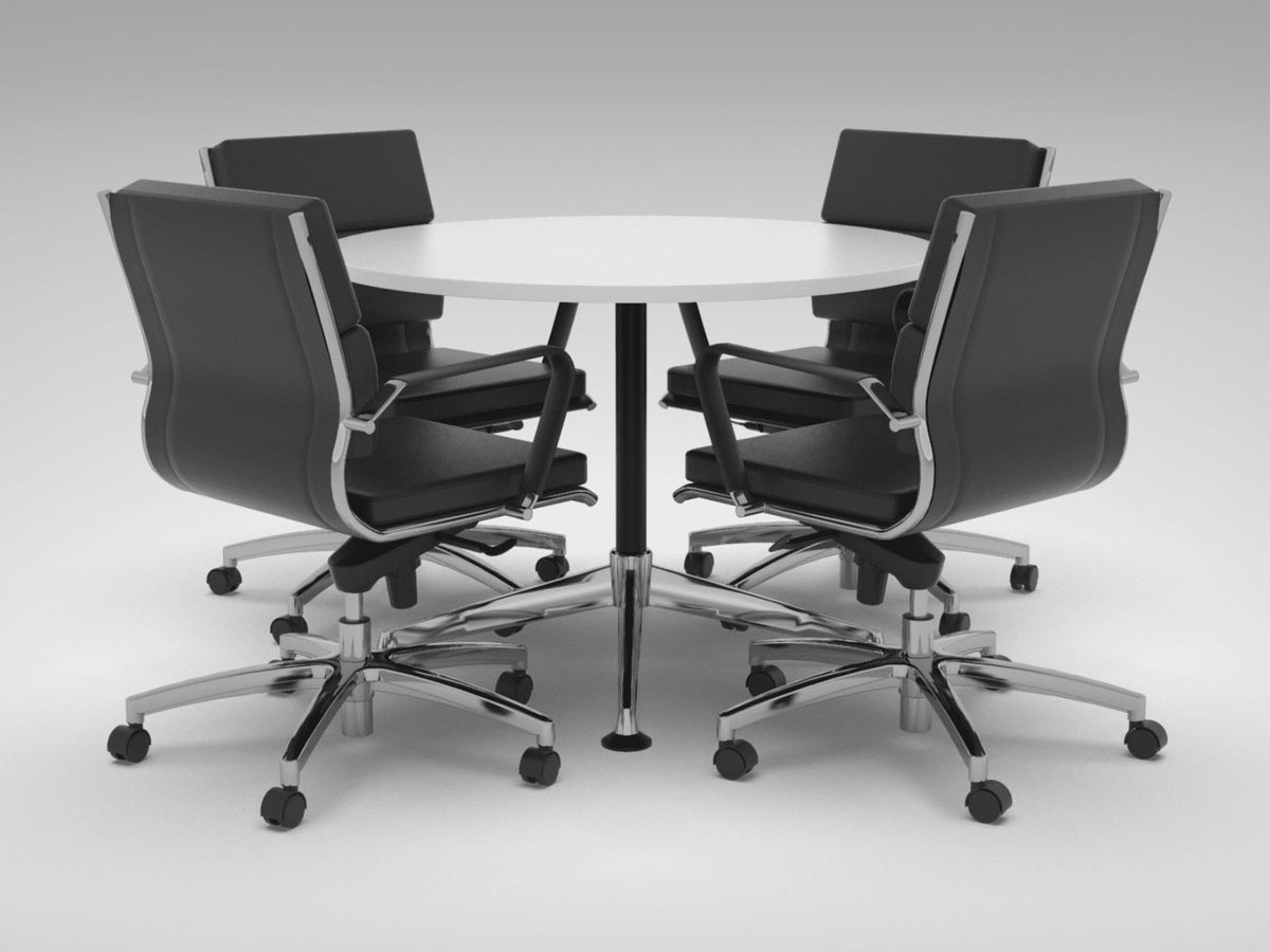 Modulus 4 Leg Tables - Sleek Design & Quick Shipping Conference Table, Meeting Table Workspace 48 