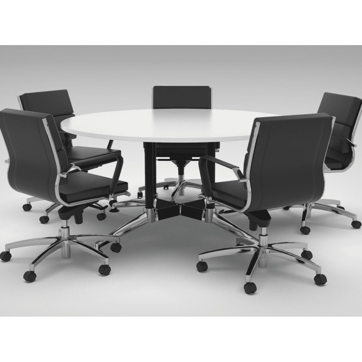 Modulus 4 Leg Tables - Sleek Design & Quick Shipping Conference Table, Meeting Table Workspace 48 