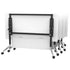 Modulus Flip Top Tables - Sleek & Versatile Flip Top Table Workspace 48 