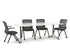 Modulus Rectangular Meeting Tables - Sleek, Functional, Professional Design Conference Table, Meeting Table Workspace 48 