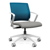 Movi Task Chair for Schools | Ergonamic, Durable & Easy-Clean Light Task Chair, Conference Chair, Computer Chair, Teacher Chair, Meeting Chair SitOnIt 
