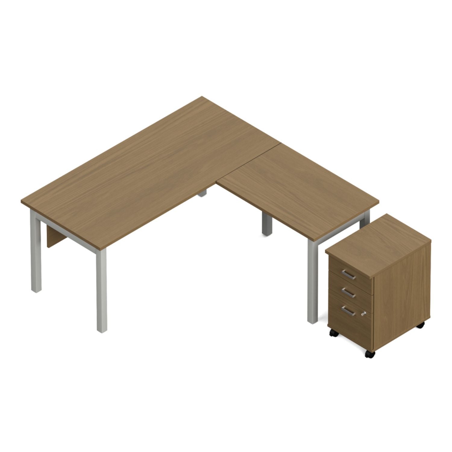 Newland | Desk Packages Office Desk Set OfficesToGo 