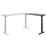 Newland | Sit-Stand Workstation Height Adjustable Table, Workstation OfficesToGo 
