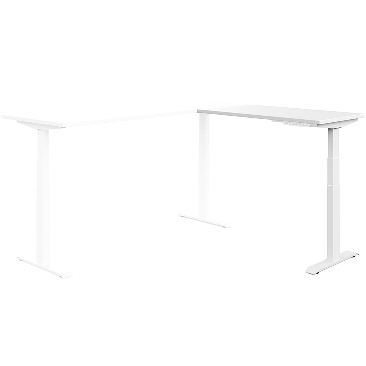 Newland | Sit-Stand Workstation Height Adjustable Table, Workstation OfficesToGo 