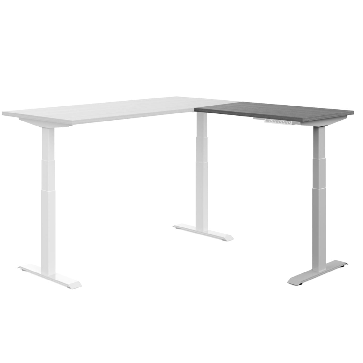 Newland | Sit-Stand Workstation Height Adjustable Table, Workstation OfficesToGo 