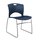 OnCall Wire Rod Stackable Guest Chair by SitOnIt Seating Guest Chair, Stack Chair SitOnIt 