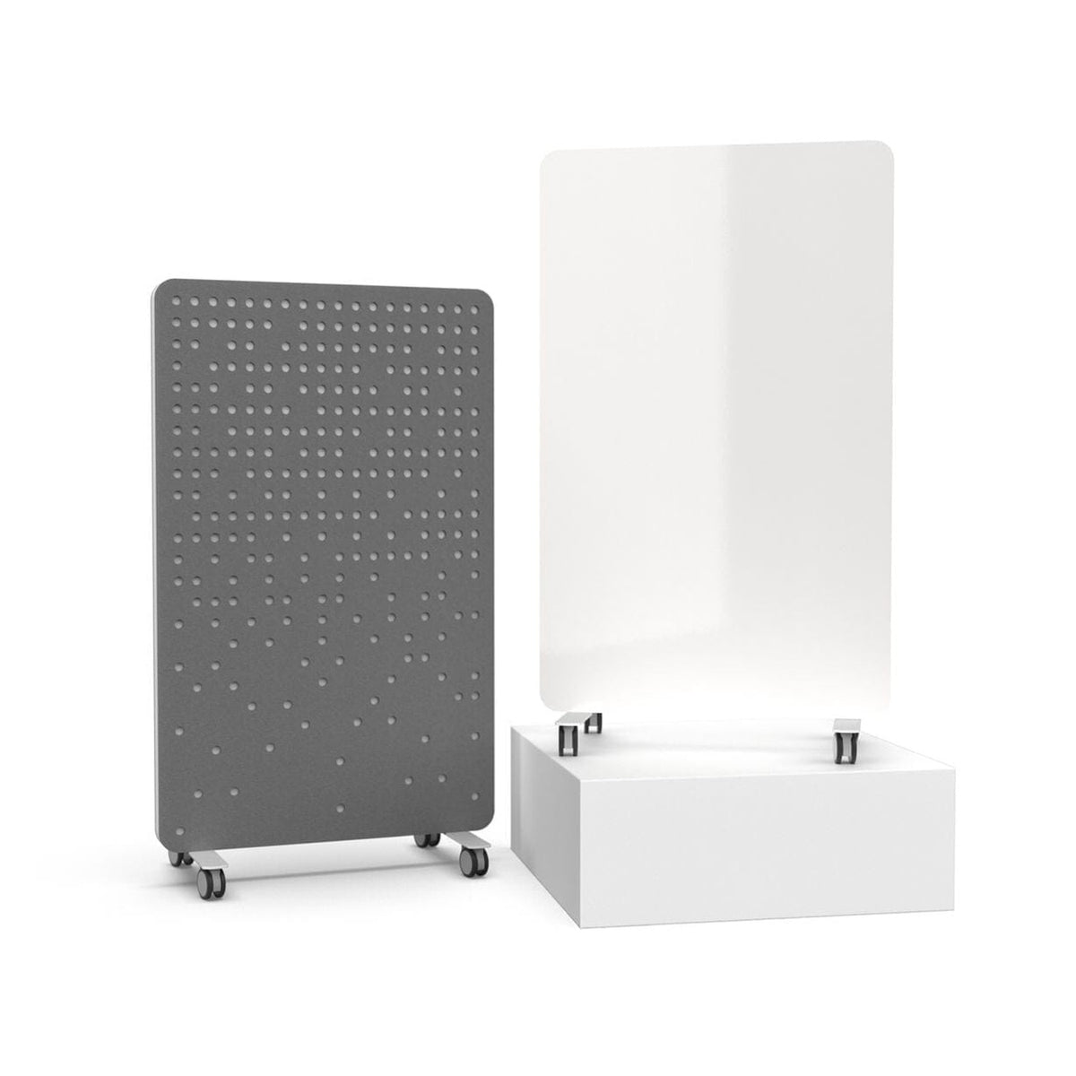 Orbit Mobile Acoustic Divider by Workspace48 Privacy Screen, Whiteboard Workspace 48 