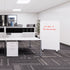 Orbit Mobile Acoustic Divider by Workspace48 Privacy Screen, Whiteboard Workspace 48 