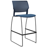 Orbix Wire Rod Stool by SitOnIt | Plastic Shell, Armless Stools SitOnIt 
