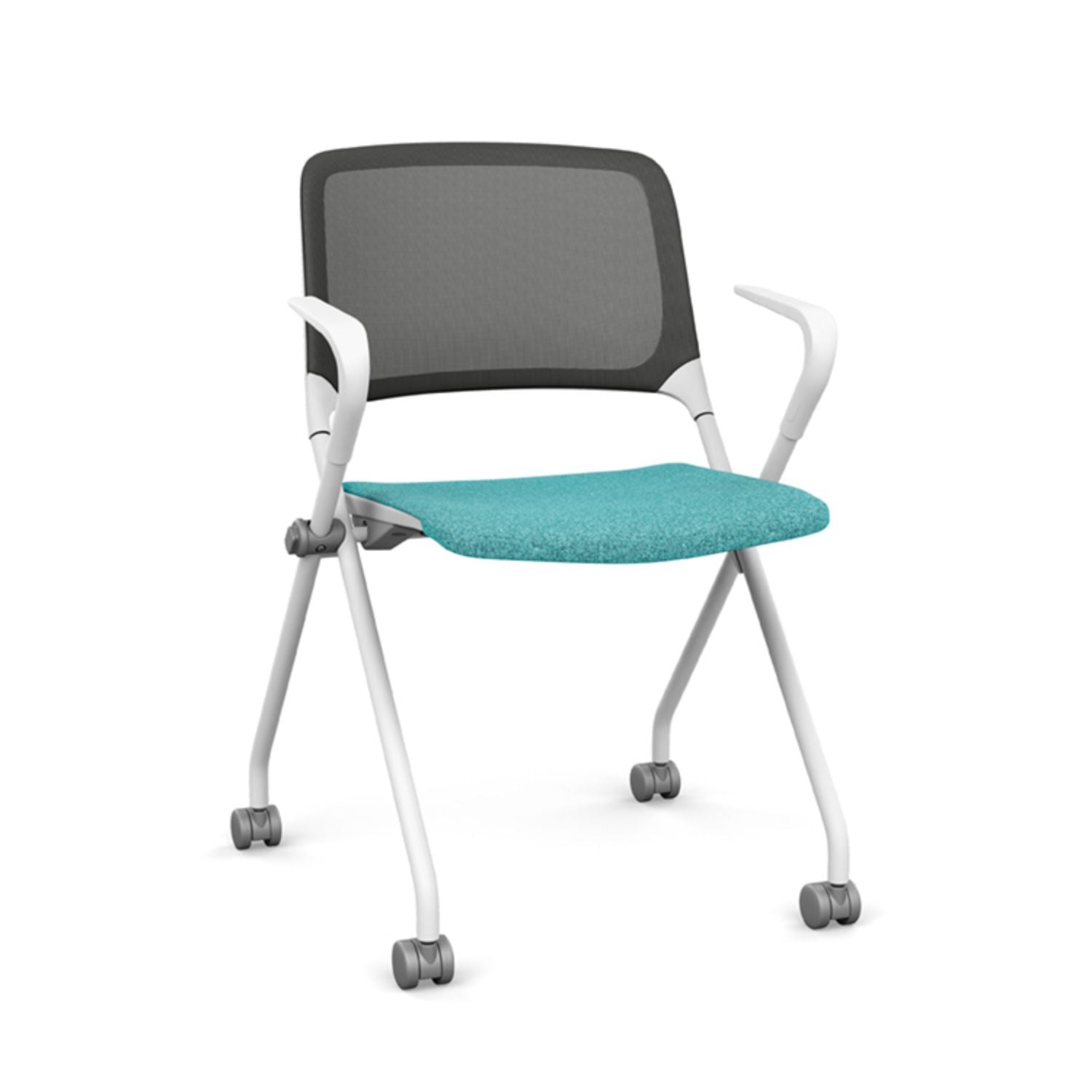 Qwiz Nester Chair by SitOnIt Seating – Durable Classroom Stacking Chair for Collaboration Nesting Chairs SitOnIt 