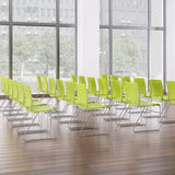 Rio Stacking Chair with ARC Flex Technology | Durable Wire Rod Seating Guest Chair, Stack Chair SitOnIt 