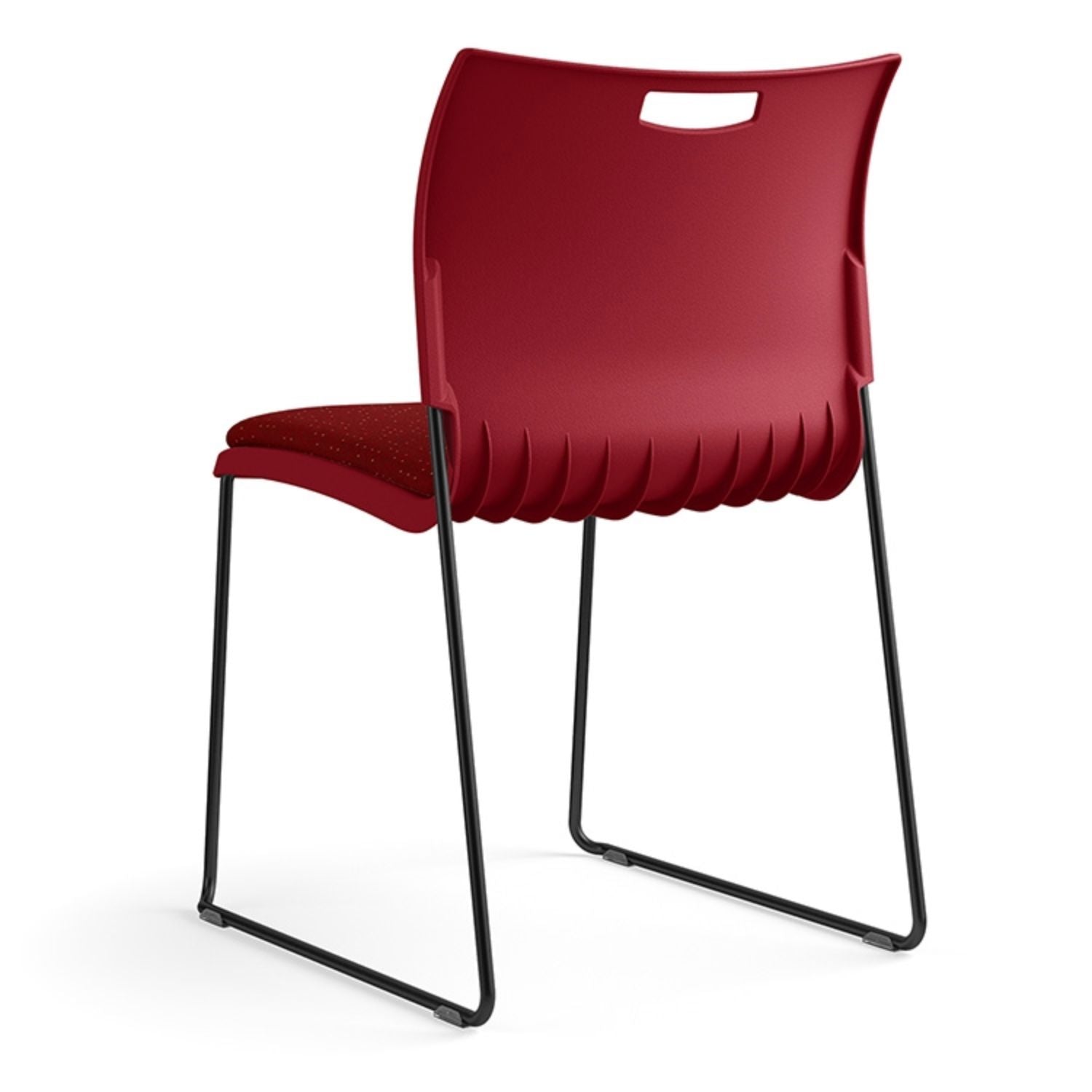 Rowdy Stackable Chair – Durable Plastic & Wire Frame Seating Guest Chair, Cafe Chair, Stack Chair SitOnIt 