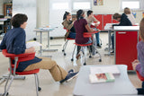 Ruckus | Four Leg Chair Classroom Chairs, Guest Chair, Cafe Chair, KI 