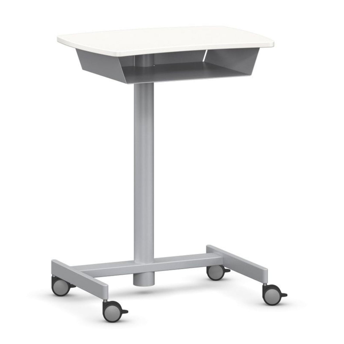 Shift+ Interact Height-adjustable Lectern Student Desk, Height Adjustable Table VS America 