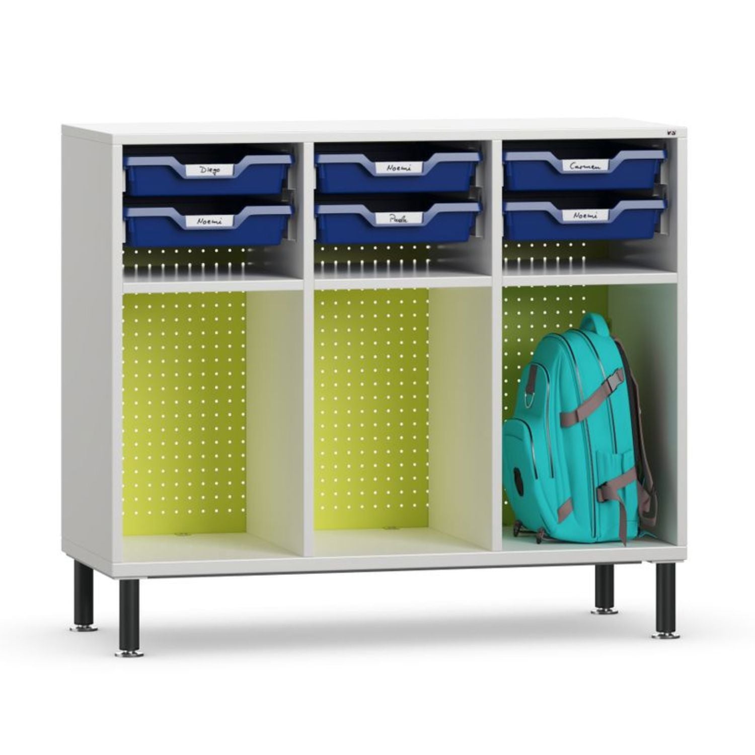 Shift+ Transfer Bookbag Cabinet Straight Storage Unit Storage Cabinet VS America 