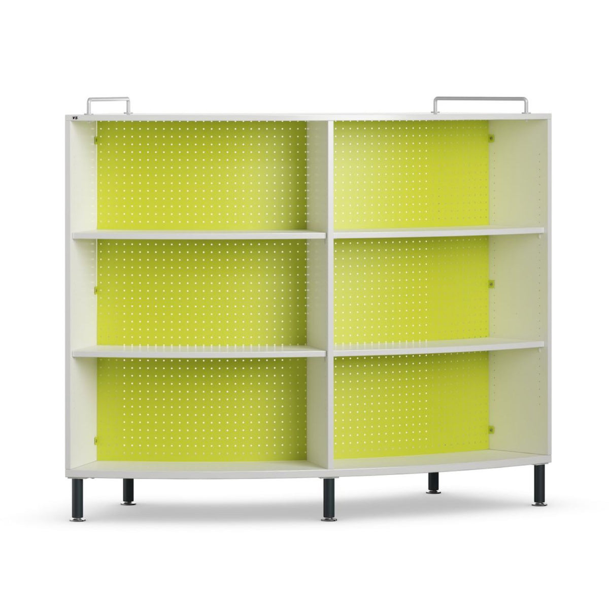 Shift+ Transfer Curved Shelving Bookcase VS America 