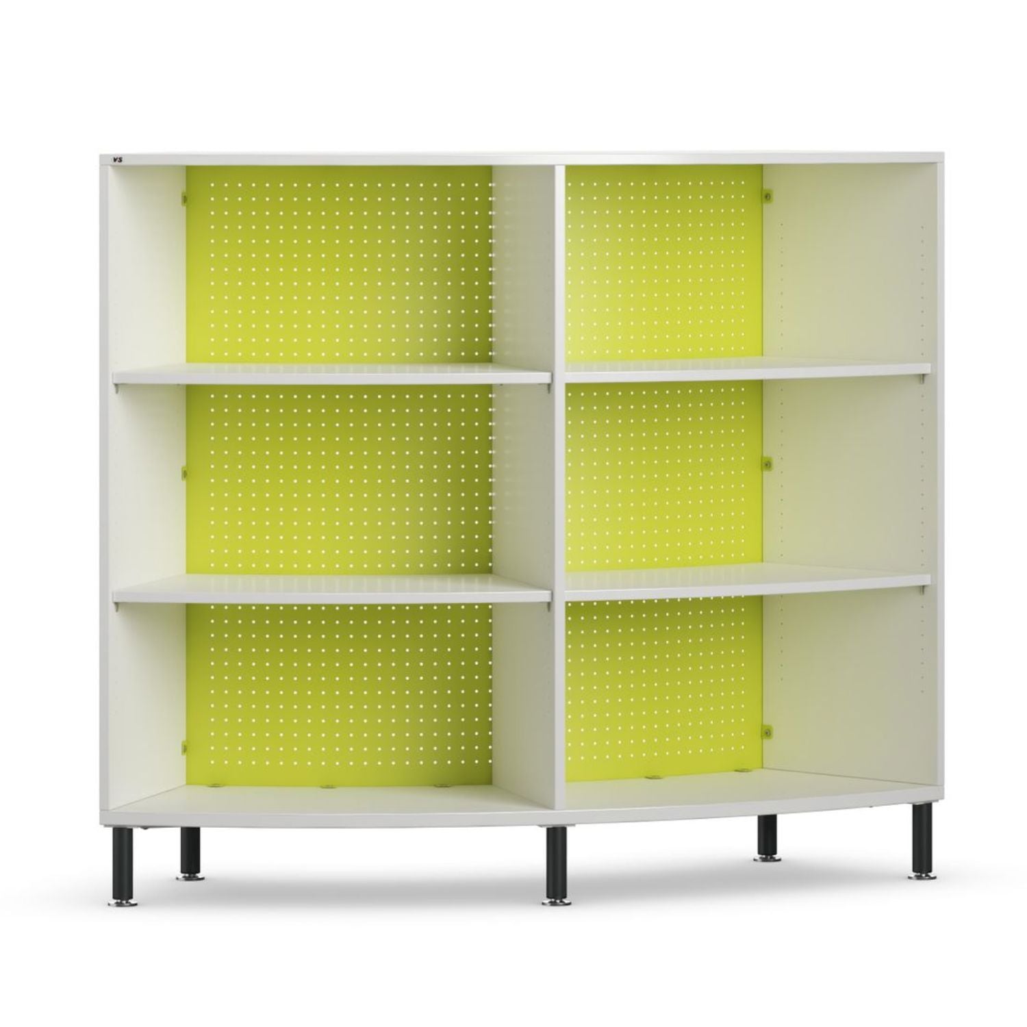Shift+ Transfer Curved Shelving Bookcase VS America 