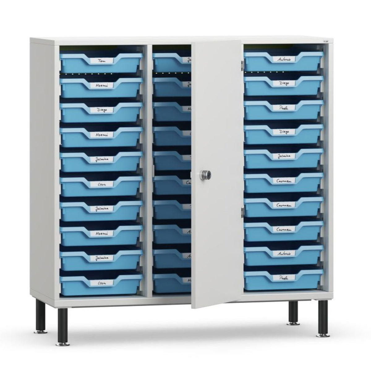 Shift+ Transfer Straight Storage Unit w/ Doors Bookcase VS America 