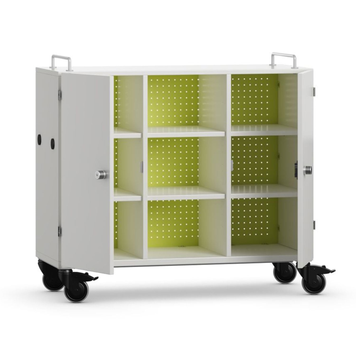 Shift+ Transfer Straight Storage Unit w/ Doors Bookcase VS America 