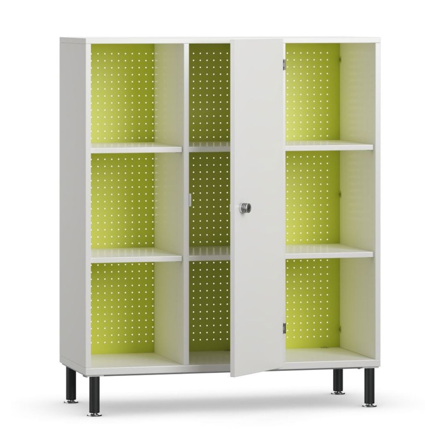 Shift+ Transfer Straight Storage Unit w/ Doors Bookcase VS America 