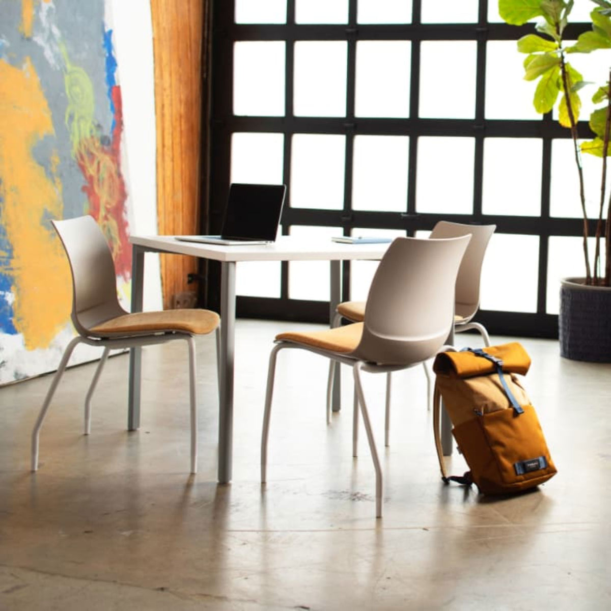 SitOnIt Baja Guest Chairs for Classrooms & Admin Offices | 4-Leg or Wire Rod Base Guest Chair, Cafe Chair, Stack Chair SitOnIt 