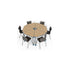 Elemental® Student Desk – Triangle — manufacturer product image