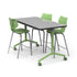 Smith System | Elemental Flip Top Table | Height Adjustable Flip Top Table, Multipurpose Tables, Height Adjustable Table Smith System 