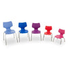 Smith System | Flavors Four Leg Stack Chair | Glides or Casters Classroom Chairs, Stack Chairs, Student Chairs Smith System 