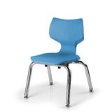 Smith System | Flavors Four Leg Stack Chair | Glides or Casters Classroom Chairs, Stack Chairs, Student Chairs Smith System 