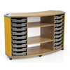 Smith System | Flowform Collection | Curved Storage Storage Cabinet Smith System 