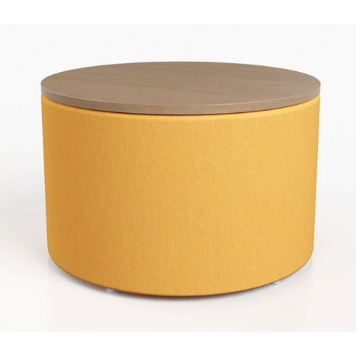 Smith System | Flowform Learn Lounge Collection | Small Ottoman Lounge Seating, Student Modular Seating Smith System 