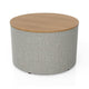 Smith System | Flowform Learn Lounge Collection | Small Ottoman Lounge Seating, Student Modular Seating Smith System 
