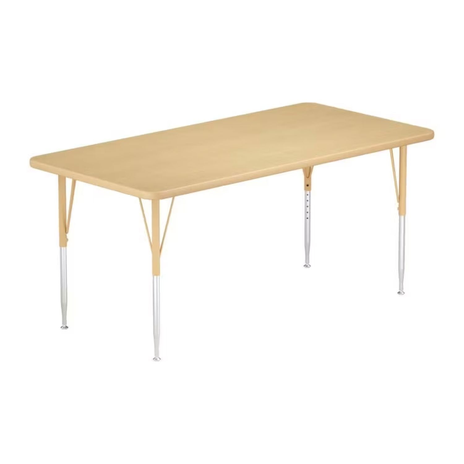 Smith System Foresight Rectangle Collaborative Learning Table | K-12 Activity Table Classroom Tables Smith System 