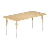 Smith System Foresight Rectangle Collaborative Learning Table | K-12 Activity Table Classroom Tables Smith System 