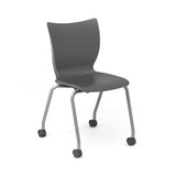 Smith System | Groove Four Leg Stack Chair | Glides or Casters Classroom Chairs, Stack Chairs, Student Chairs, Cafe Chairs Smith System 