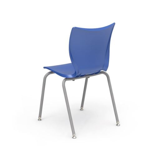 Smith System | Groove Four Leg Stack Chair | Glides or Casters Classroom Chairs, Stack Chairs, Student Chairs, Cafe Chairs Smith System 