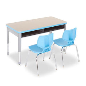 Smith System | Interchange Open Front Student Desks | Rectangle Shape Student Desk Smith System 