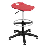 Smith System | Potential Adjustable Height Stool | Glides or Casters Stools, Stacked Chairs Smith System 