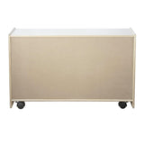 Straight Shelf Storage: Deep, Mobile | Trojan Classroom Furniture Shelving & Cabinets Trojan Classroom Furniture 