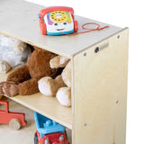 Straight Shelf Storage: Deep, Mobile | Trojan Classroom Furniture Shelving & Cabinets Trojan Classroom Furniture 