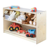 Straight Shelf Storage: Deep | Trojan Classroom Furniture Shelving & Cabinets Trojan Classroom Furniture 
