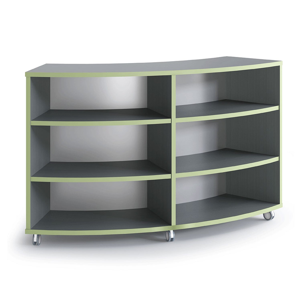 Strive Curved Shelving Educational Casework Alumni Educational Solutions 