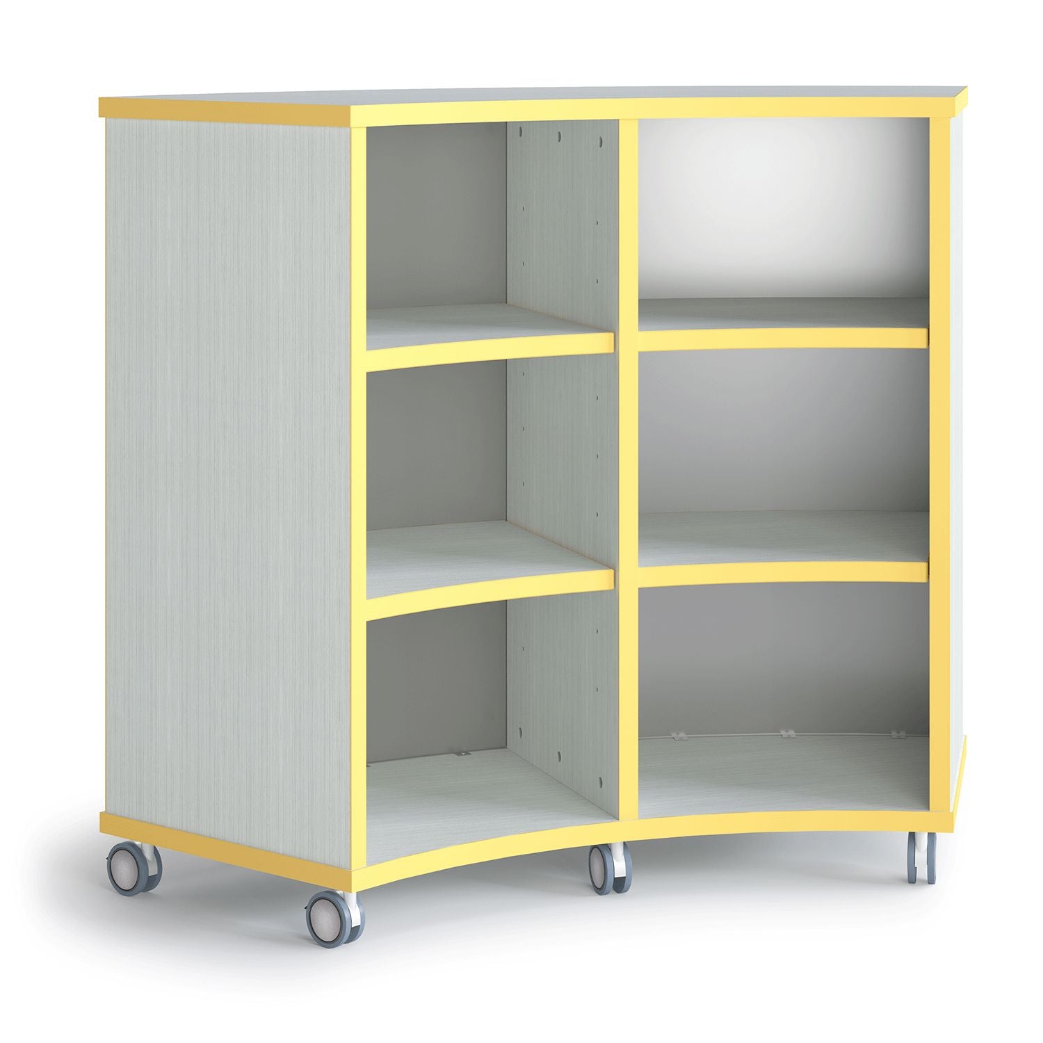 Strive Curved Shelving Educational Casework Alumni Educational Solutions 