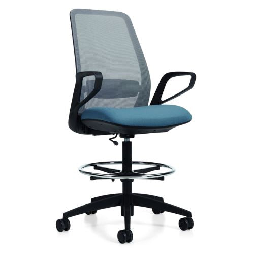 TL Height Adjustable Task Stool | Ergonomic Seating, Canadian Made | Offices To Go Stools OfficesToGo 