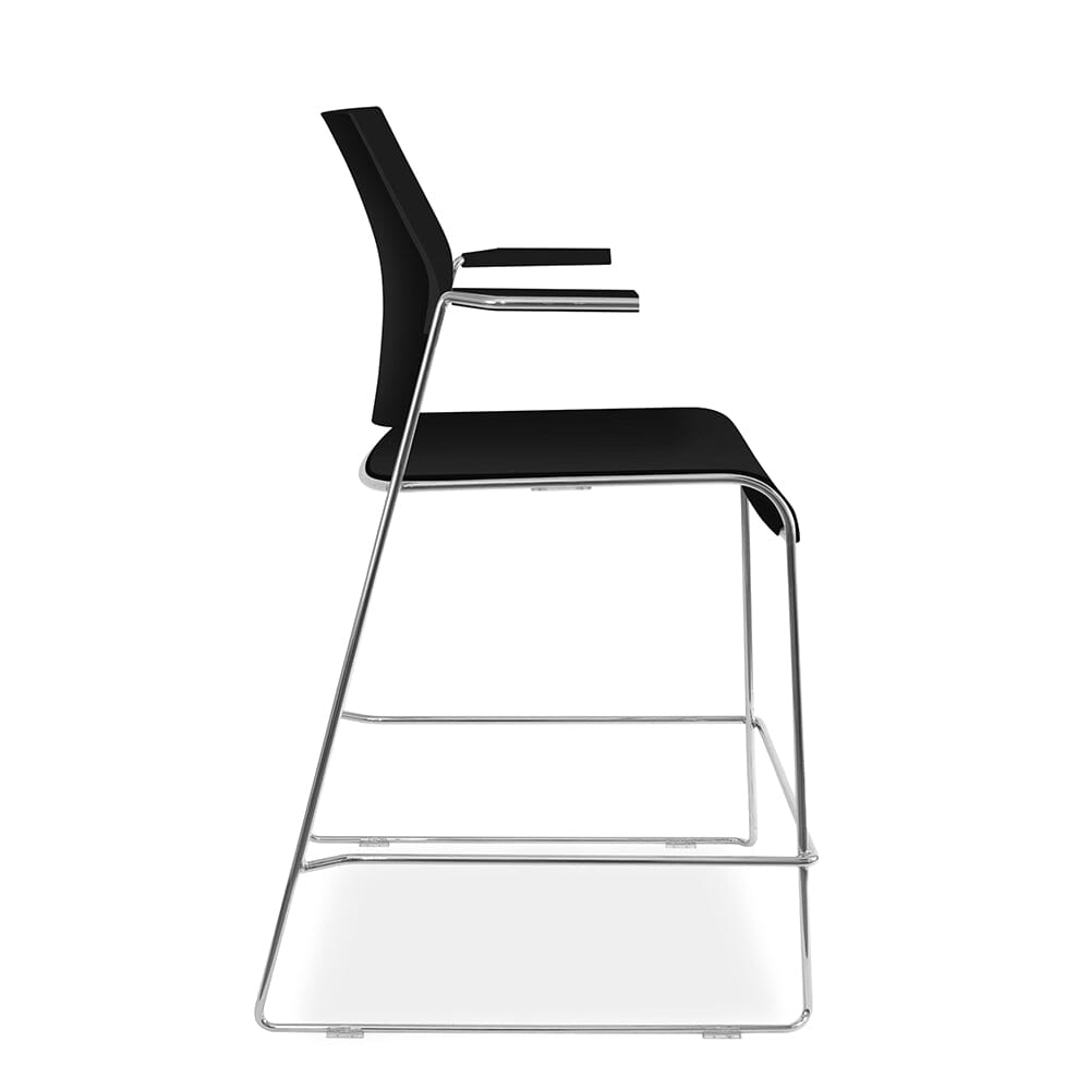 Tuck Guest Seating Collection | Portable, Versatile for Any Space Guest Chair, Cafe Chair, Stack Chair, Nesting Chair, Stools AllSeating 