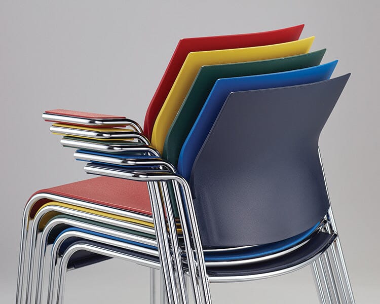 Tuck Guest Seating Collection | Portable, Versatile for Any Space Guest Chair, Cafe Chair, Stack Chair, Nesting Chair, Stools AllSeating 