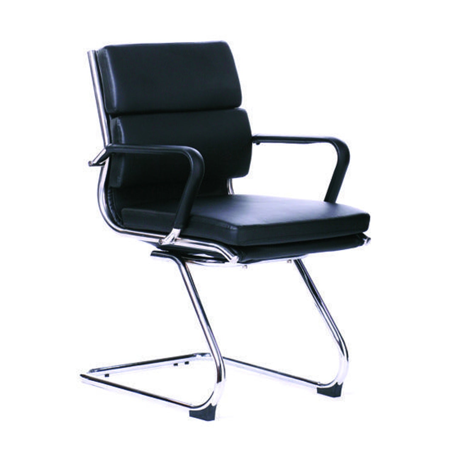 Mode visitor chair by Workspace48 — Black finish illustration