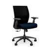 Amplify Midback Office Chair Office Chair, Conference Chair, Computer Chair, Teacher Chair, Meeting Chair SitOnIt Fabric Color Navy Mesh Color Onyx Swivel Tilt ($0)