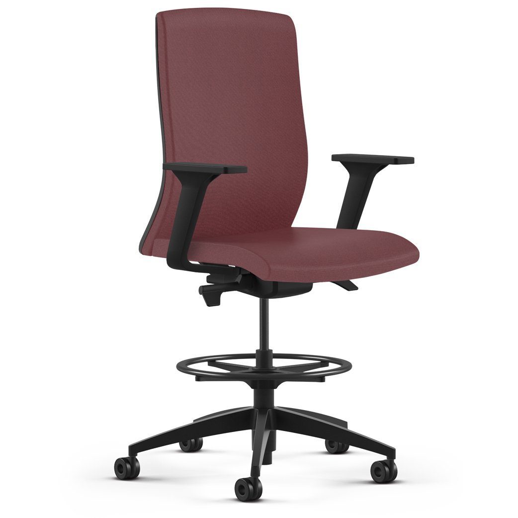 Core Stool Task Chair | Counter and Bar Height Options Stools 9to5 Seating 