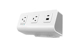 ESI FlexCharge4C personal desktop power with USB A & C Ports Power Solution ESI Ergo White 